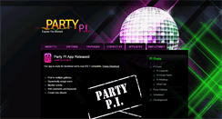 Desktop Screenshot of partypi.com